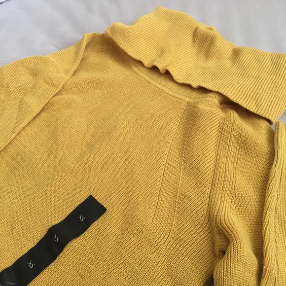 WARM KNITTED TURTLENECK AND LONG SLEEVE SWEATER - Picture 3 of 4